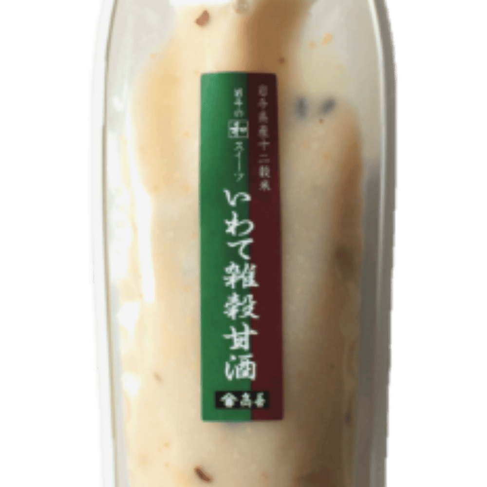 日本一の雑穀産地・岩手県産「十二穀米」で仕込んだ、いわて雑穀甘酒