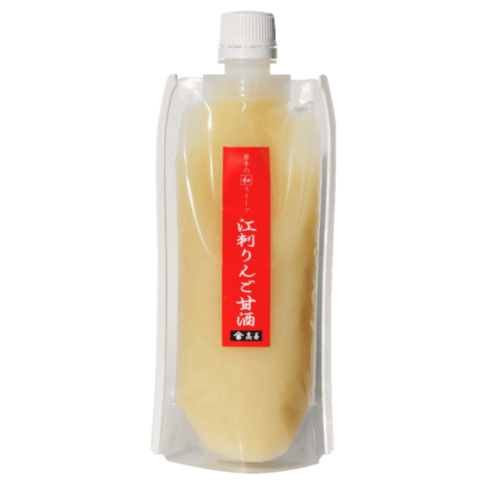 江刺りんごと麹の優しい甘さが絡み合う、江刺りんご甘酒 180g（原液タイプ）