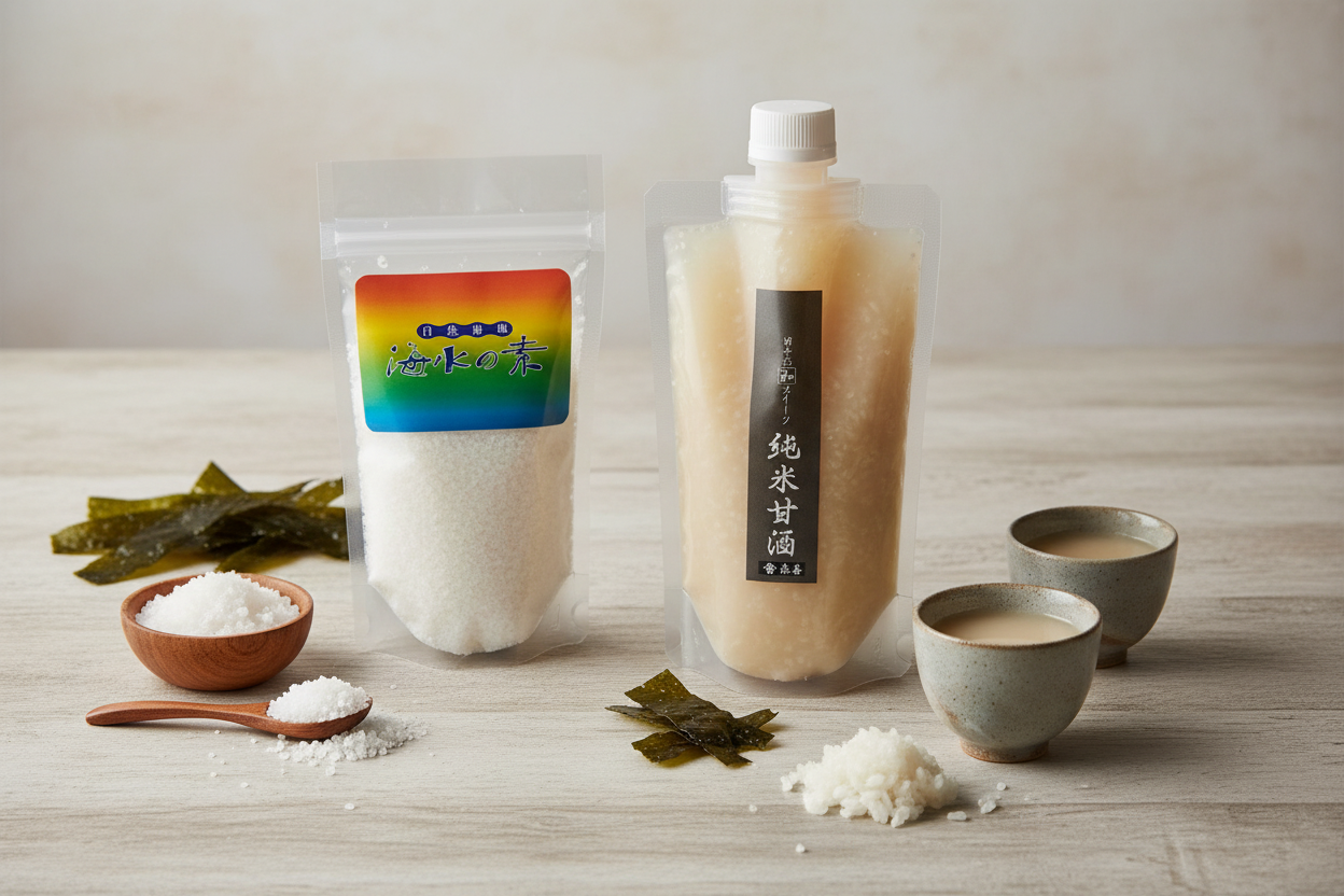 調味料(塩・甘酒)・食品