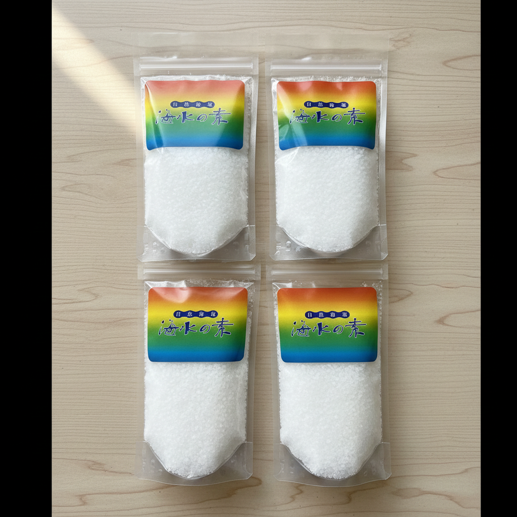 送料無料 ミネラル塩 海水の素 250g×4袋