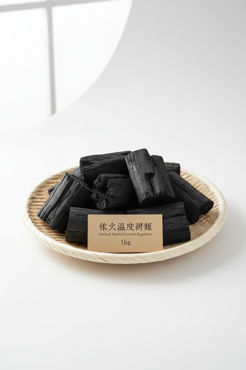 竹炭調湿材 1kg 竹炭の小塔